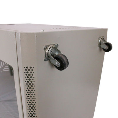 Gabinete de red de acero laminado en frío 9U con dos llaves de bloqueo y servicio OEM opcional