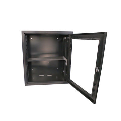 9u gabinete de montaje de pared 19 pulgadas bastidores de redes de gabinete de datos 6u gabinete de red de montaje de pared